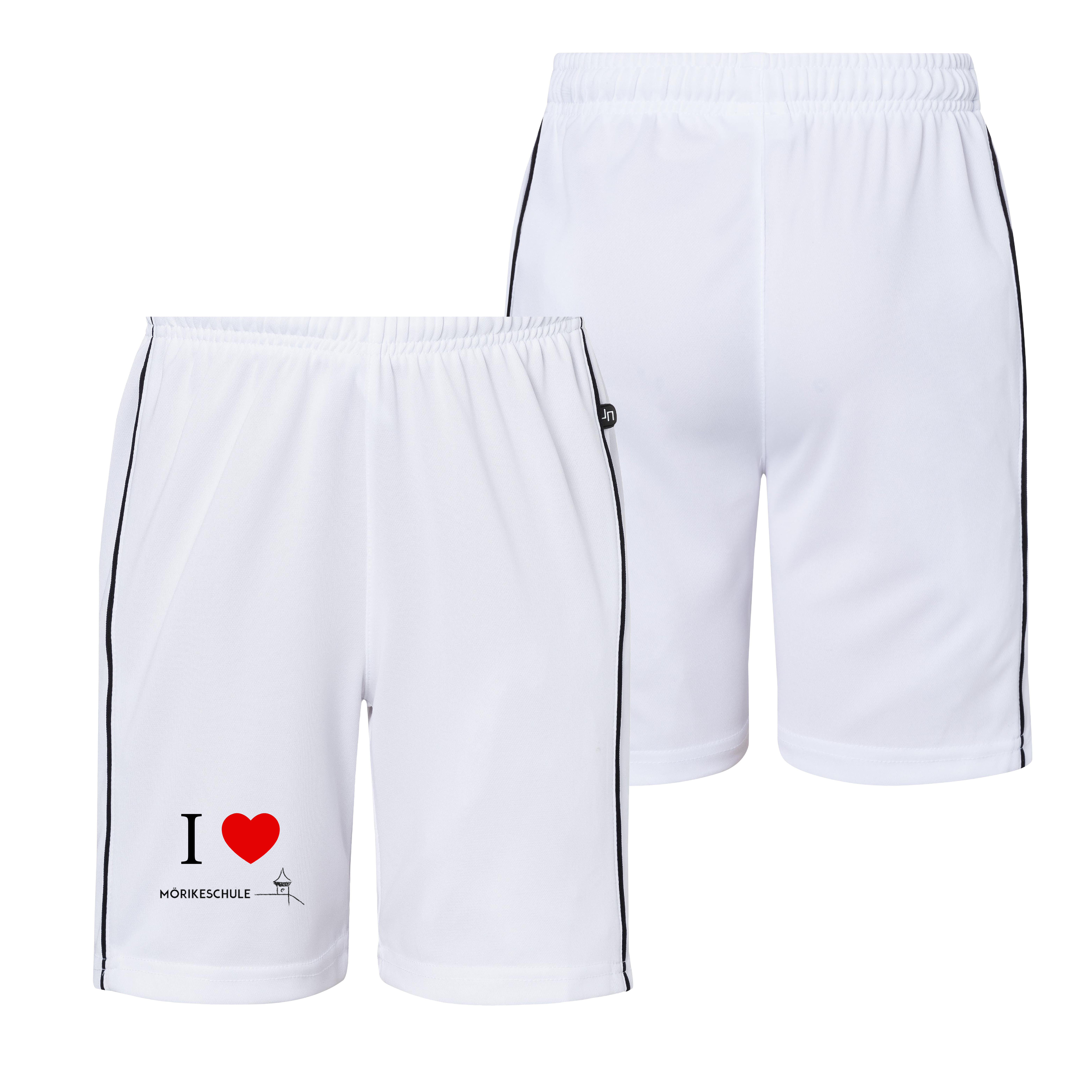 Team Shorts Mörikeschule weiß